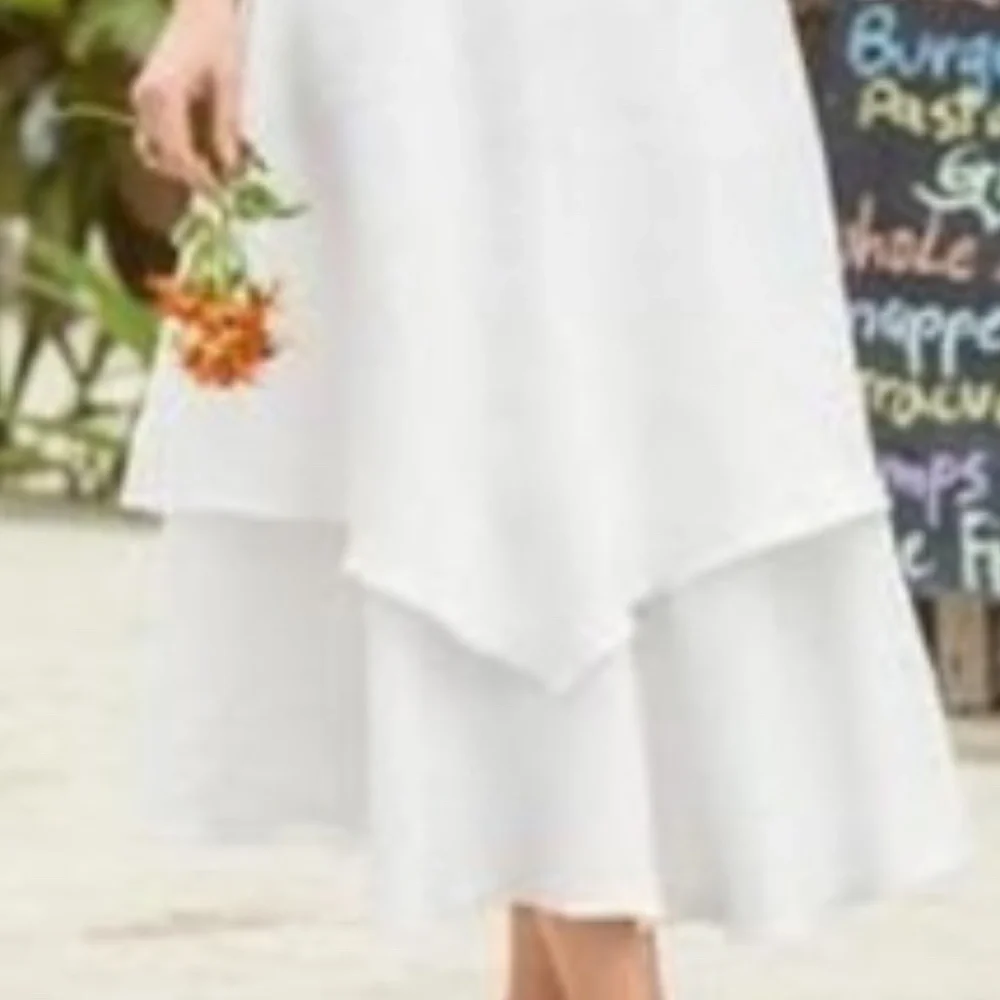 The Perfect Sundance White Linen Dress - Picture 2 of 9